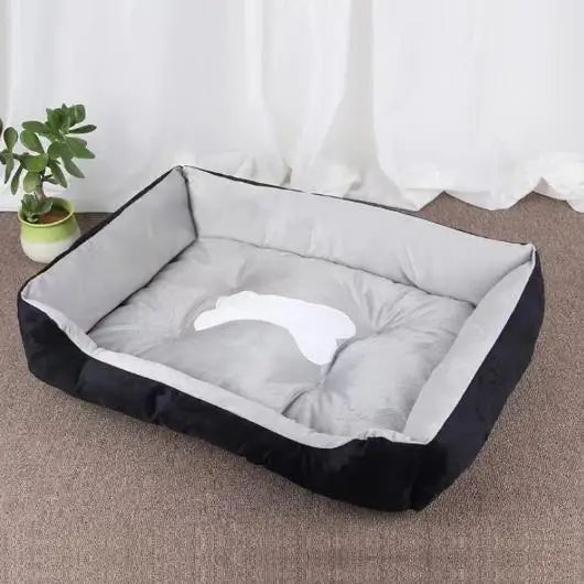 Warm dog bed