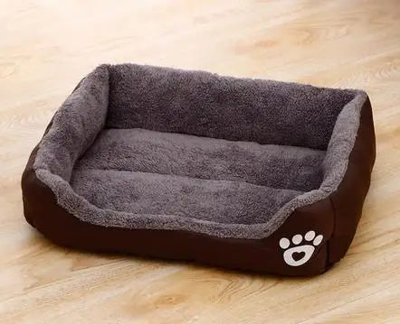 Warm dog bed