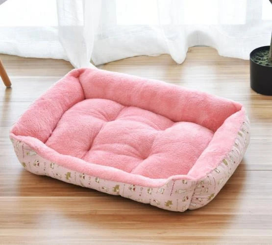 Warm dog bed